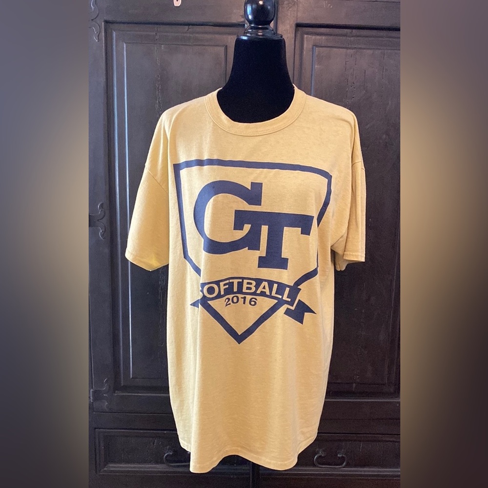 Russell Athlete Georgia Tech Softball T-Shirt - size large